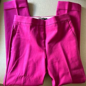 Ann Taylor High Rise Pant - Pink - Size 0